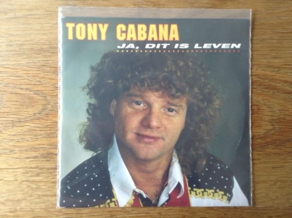 single tony cabana, CD & DVD, Vinyles Singles, Single, En néerlandais, 7 pouces, Enlèvement ou Envoi