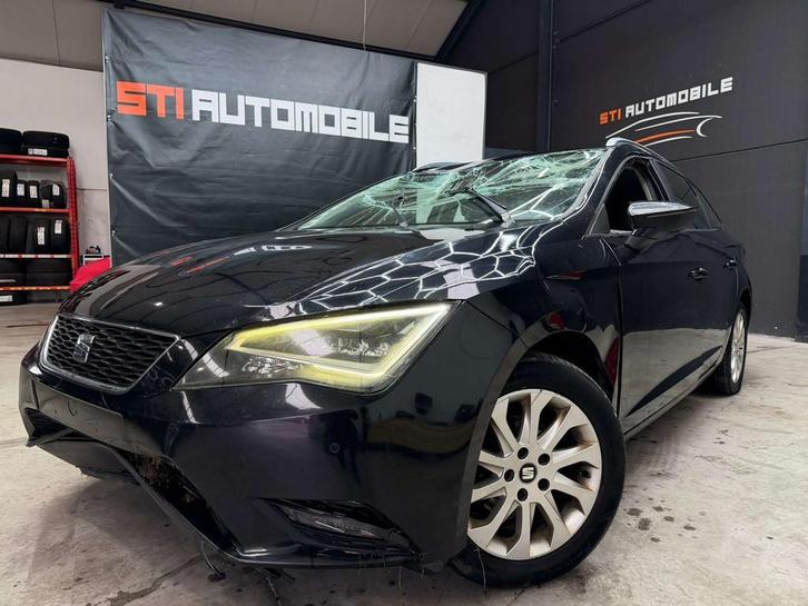 SEAT Leon * ACCIDENTEE * (bj 2014), Auto's, Seat, Bedrijf, Te koop, Leon, ABS, Airbags, Airconditioning, Boordcomputer, Centrale vergrendeling