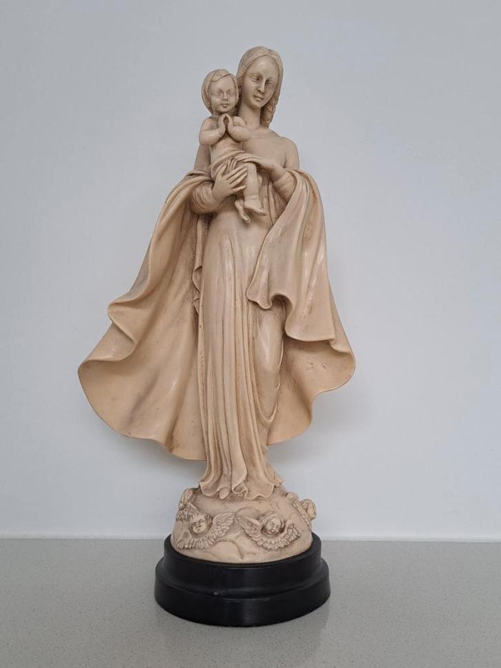Beeld “Madonna met Kind”– Italië, Antiquités & Art, Art | Sculptures & Bois, Enlèvement ou Envoi