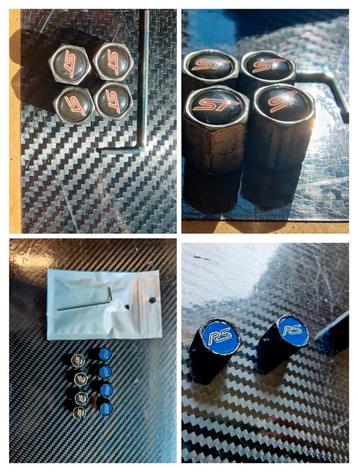 Bouchons de valve pour Ford Focus RS et ST Fiesta ST, Enlèvement ou Envoi, Utilisé