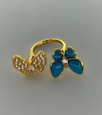 Bague papillon, Nieuw, Ophalen of Verzenden, Dame, Goud