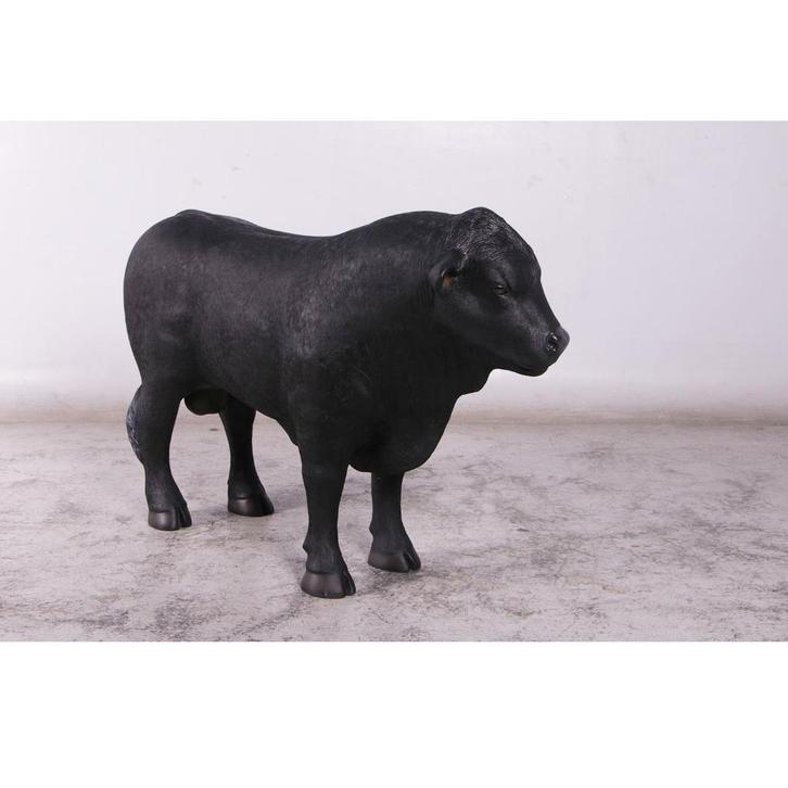 Angus Bull 99 cm - angus stier beeld, Verzamelen, Dierenverzamelingen, Nieuw, Ophalen