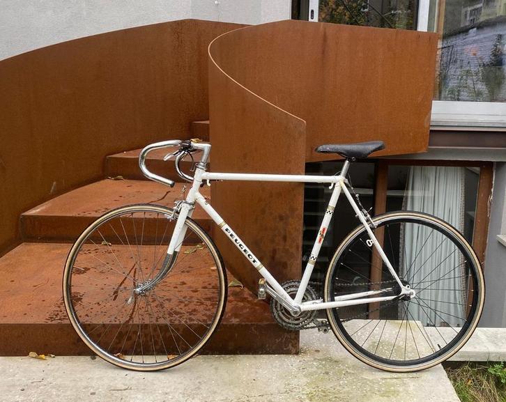 Peugeot Singlespeed vintage verzamelfiets, Fietsen en Brommers, Fietsen | Oldtimers, 55 tot 59 cm, Jaren '60 of nieuwer, Ophalen