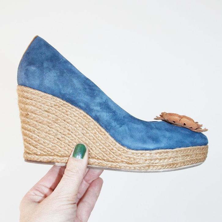 Prachtige Bruno Premi Sleehakken -s10 (Maat 36) € 45,-, Kleding | Dames, Schoenen, Zo goed als nieuw, Overige typen, Blauw, Verzenden