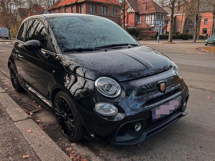 Abarth 595 (Fiat 500) in topstaat!, Autos, Abarth, Particulier, ABS, Airbags, Air conditionné, Apple Carplay, Bluetooth, Ordinateur de bord