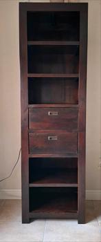 Boekenkast koloniaal, Huis en Inrichting, Ophalen, Gebruikt