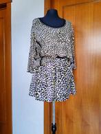 Rok en trui in tijgerprint nieuw, Kleding | Dames, Maat 38/40 (M), Beige, Ophalen of Verzenden, Nieuw