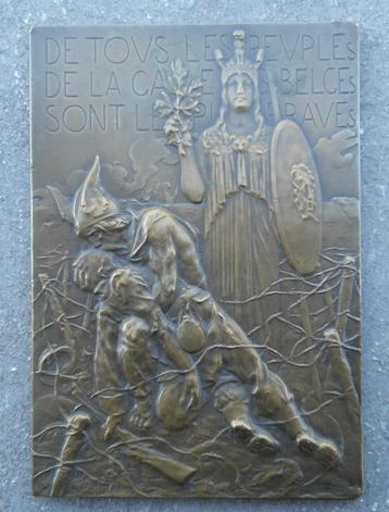 MEDAILLE COMMEMORATIVE AUX MORTS POUR LA PATRIE 1917 beschikbaar voor biedingen