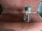 Burette en verre etain, Antiek en Kunst, Ophalen, Glas