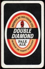 Speelkaart bier Double Daimond, Comme neuf, Carte(s) à jouer, Envoi