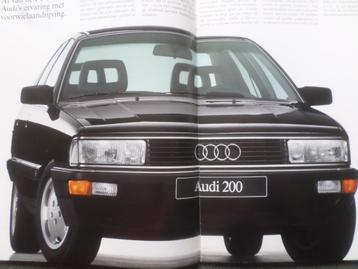 Audi  200 08-1988 brochure beschikbaar voor biedingen