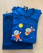 2-delige pyjama Woody - blauw - ruimte/muisjes - 14 jaar, Ophalen of Verzenden, Gebruikt, Woody, Nacht- of Onderkleding