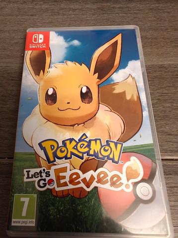Nintendo switch Pokémon let's go Eevee, Enlèvement, Comme neuf