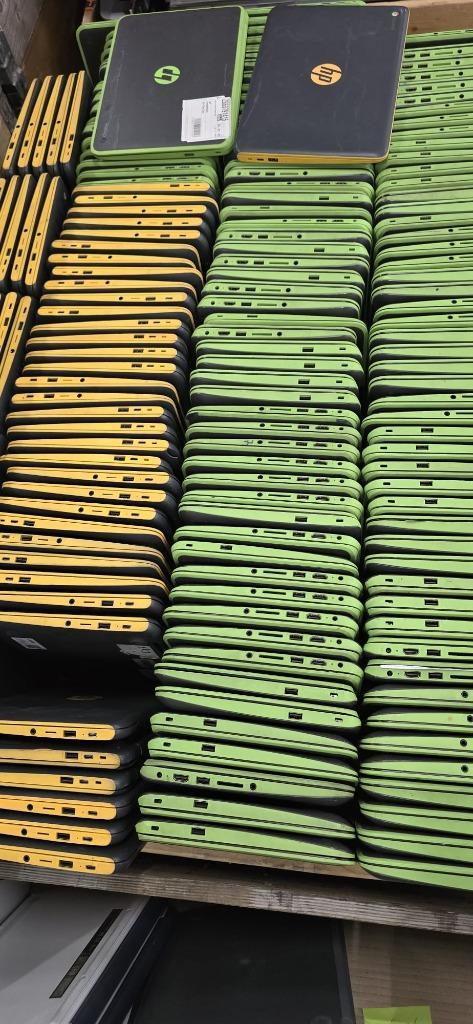 Bulk Lot – 500 Units – Grade B/B+ Chromebooks – Dell, HP, Ac, Computers en Software, Accu's en Batterijen, Gebruikt, Ophalen of Verzenden