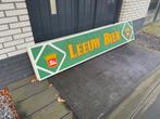 Leeuw Bier grote lichtbak plaat, Verzamelen, Ophalen, Gebruikt, Reclamebord, Plaat of Schild, Overige merken