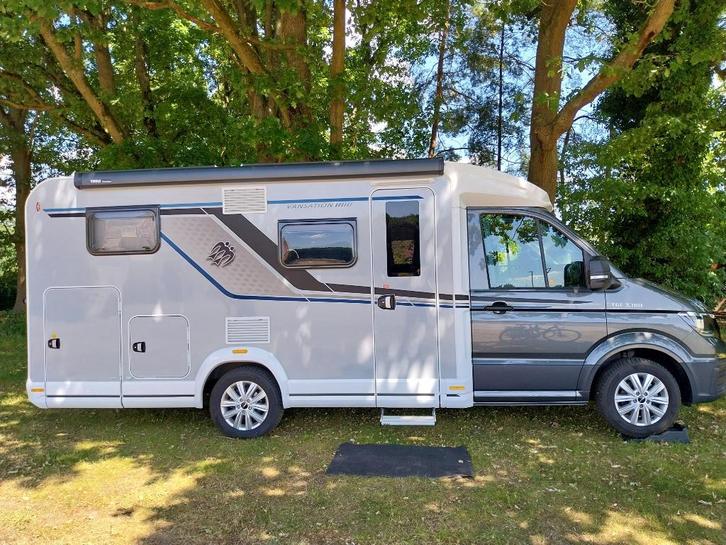 mobilhome Knaus man van ti 640 meg vansation van 2023, Caravans en Kamperen, Mobilhomes, Particulier, tot en met 3, Half-integraal
