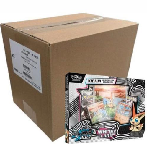 Pokemon victini illustration collection box, Hobby en Vrije tijd, Verzamelkaartspellen | Pokémon, Zo goed als nieuw, Ophalen of Verzenden
