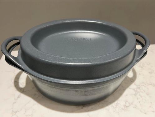 Cousances Doufeu braadpan 30 cm egaal grijs in goede staat, Huis en Inrichting, Keuken | Potten en Pannen, Gebruikt, Koekenpan of Braadpan