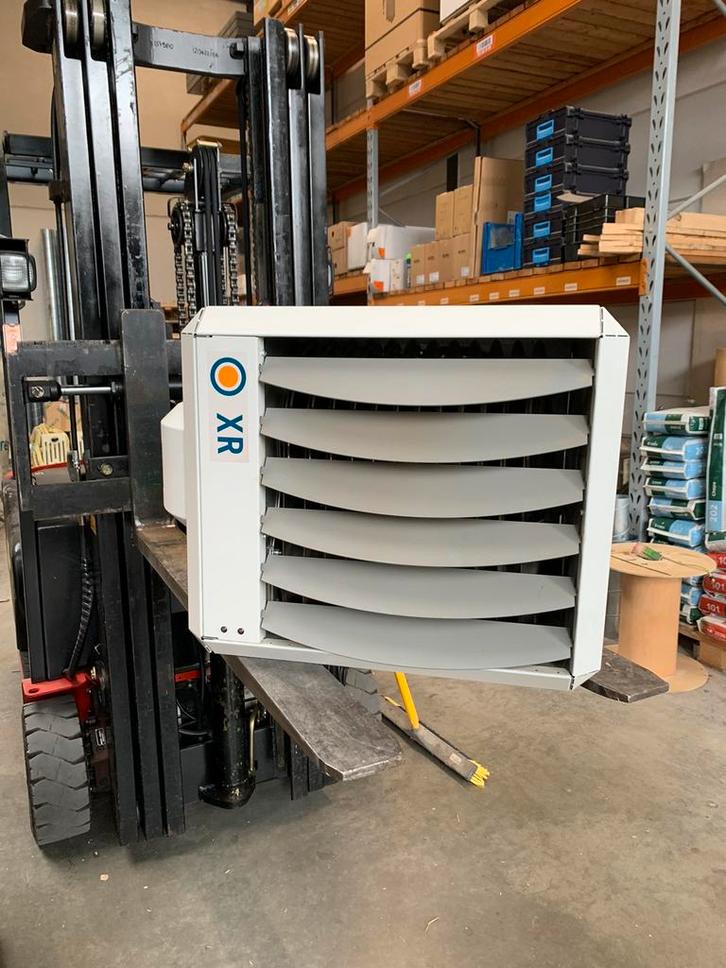 Warmeluchtverhitter 29kW op gas, Doe-het-zelf en Bouw, Verwarming en Radiatoren, Zo goed als nieuw, Cv-ketel of Combi-ketel, Minder dan 200 watt