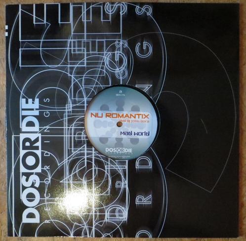 TEARS FOR FEARS vs Nu Romantix - Mad World 12" vinyl, Cd's en Dvd's, Vinyl | Dance en House, Gebruikt, Techno of Trance, 12 inch