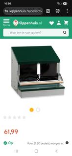 Dubbele kippenren zonder tussenschot, Ophalen, Nieuw, Kippenhok of Kippenren