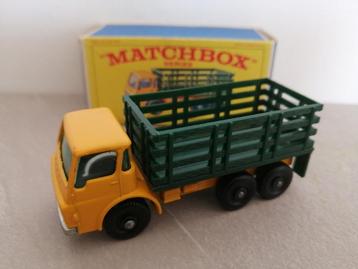 Lesney Matchbox #4 Stake Truck in doosje 