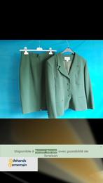 Tailleur Jupe et Veste UN DEUX TROIS, Taille 42/44 (L), Enlèvement ou Envoi, Comme neuf, Vert
