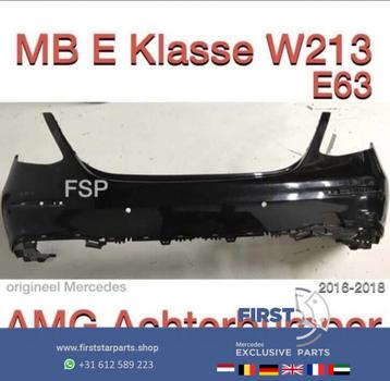 W213 AMG Achterbumper Mercedes E Klasse 2016-2018 sedan E63 beschikbaar voor biedingen