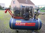 Compressor - 100 l. tank, Doe-het-zelf en Bouw, Compressors, Ophalen, Gebruikt, 6 tot 10 bar, Mobiel