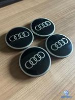 ORIGINELE Audi Sport naafkap naafdop set zwart, Auto diversen, Wieldoppen, Gebruikt, -, Verzenden, -