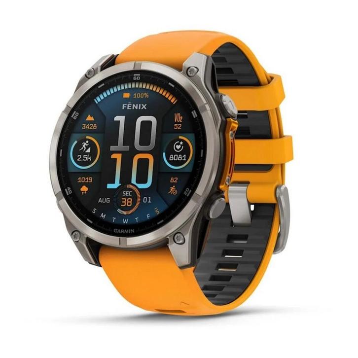 Garmin Fenix 8 horloge - 43/47/51 mm, Handtassen en Accessoires, Sporthorloges, Nieuw, Verzenden