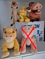 Lot peluche Roi Lion DISNEY véritable, Ophalen, Zo goed als nieuw