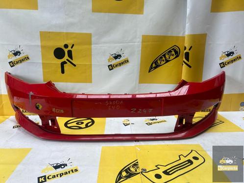voorbumper Skoda Fabia III 2014-2018 bumper 6V0807221, Auto-onderdelen, Carrosserie, Bumper, Skoda, Voor, Gebruikt