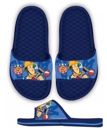 Brandweerman Sam Badslippers - Mt 26-30 - Diverse uitvoering beschikbaar voor biedingen