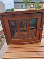Schattig vintage wandkastje, Huis en Inrichting, Kasten | Vitrinekasten, Ophalen, Zo goed als nieuw