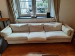 IKEA beige 4-zits linnenbank, Ophalen, Gebruikt, 125 tot 150 cm, Rechte bank