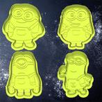4x Minion's Cookie cutter / Koekjessnijders, Ophalen of Verzenden, Nieuw, Bakvorm