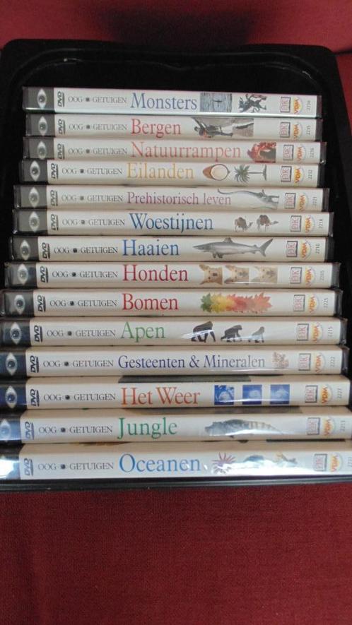 Ooggetuigen - natuurreeks 14 st., CD & DVD, DVD | Documentaires & Films pédagogiques, Neuf, dans son emballage, Nature, Tous les âges