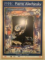 Alechinsky poster Pmmk Oostende 2000, Ophalen, Rechthoekig Staand, Met lijst, Zo goed als nieuw