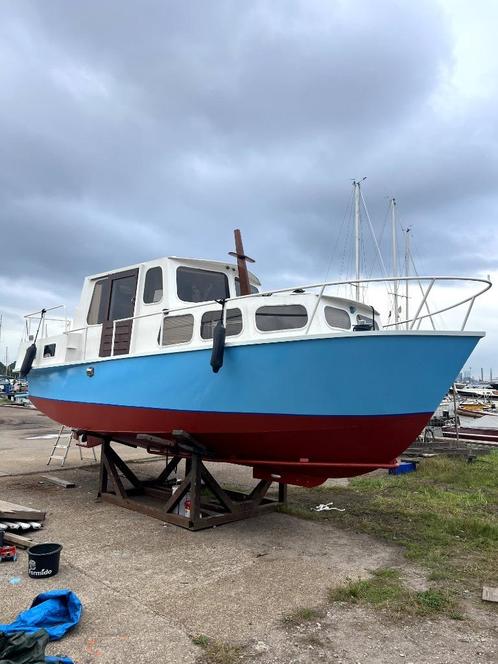 bateau motor cruiser 880 AK amsterdam, Sports nautiques & Bateaux, Bateaux à moteur & Yachts à moteur, Utilisé, Acier, 6 à 9 mètres