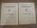 ABBL 1924. 2 Tijdschriften  La Belgique Militaire, Verzamelen, Militaria | Algemeen, Ophalen of Verzenden