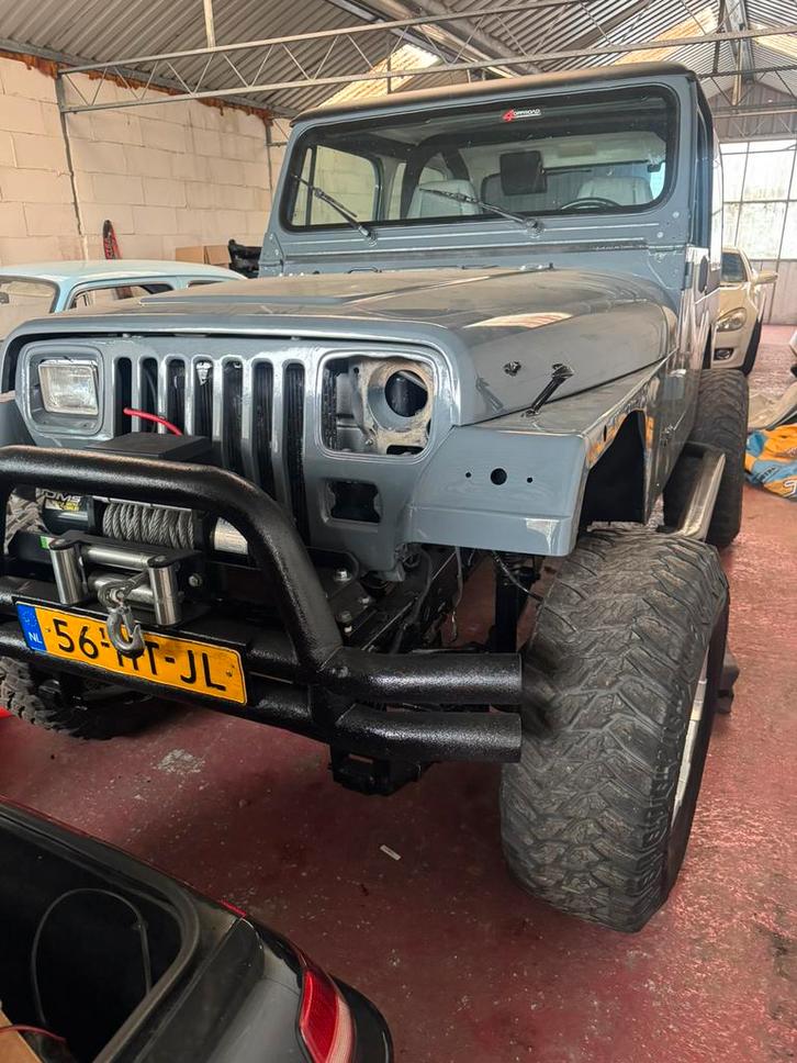 Wrangler 4.0 High Output afbouwproject loopt perfect, Auto's, Jeep, Bedrijf, Wrangler, Handgeschakeld, Ophalen