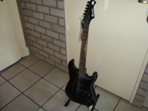 Nieuw: Dimavery ST-203 strat E-gitaar, zwart Gothic, 2020168, Muziek en Instrumenten, Instrumenten | Toebehoren, Nieuw, Elektrische gitaar