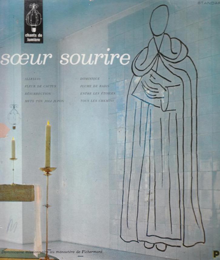 Dominique van Soeur Sourire op 10"LP, Cd's en Dvd's, Vinyl | Pop, 1960 tot 1980, 10 inch, Verzenden