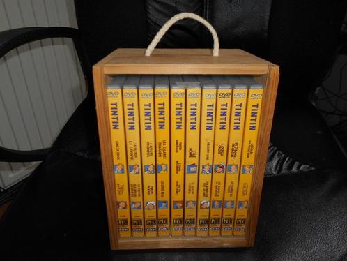 Tintin: Collector's box: De complete 21 avonturen in 10 dvd', Cd's en Dvd's, Dvd's | Tekenfilms en Animatie, Zo goed als nieuw