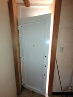 Porte en PVC blanc, en très bon état, Porte extérieure, Comme neuf, Synthétique, Enlèvement