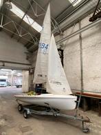Zeilboot 420 met strand en wegtrailer, Watersport en Boten, Ophalen, Gebruikt, 3 tot 6 meter, Spinnaker