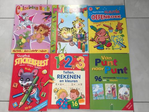 Boekenpakket kleuren, vormen, schrijven, klokkijken, rekenen, Enfants & Bébés, Jouets | Éducatifs & Créatifs, Comme neuf, Compter