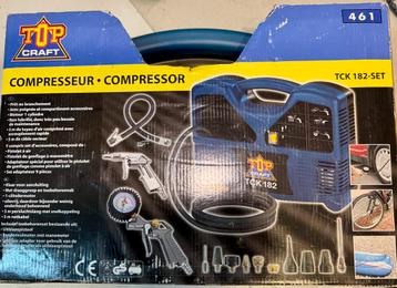 Compressor, Doe-het-zelf en Bouw, Compressors, Ophalen, Nieuw, Minder dan 6 bar, Minder dan 25 liter
