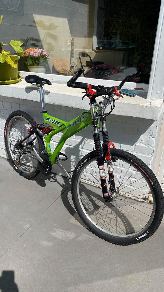 Specialized FSR Extreme 98’ Vert, Fietsen en Brommers, Fietsen | Mountainbikes en ATB, Zo goed als nieuw, Fully, Ophalen